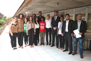 Ato Solene assinatura oficio GDF sobre apoio ao MSV e desapropriação das lojas