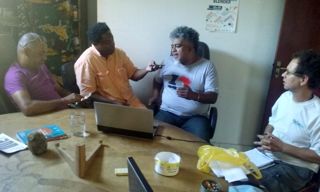 Entrevista Gog e Nelson Maca na Rádio Mercado Sul